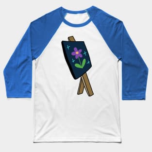 Easel with Painting Baseball T-Shirt